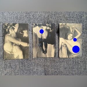 Vintage German Black + White Racy Photographs